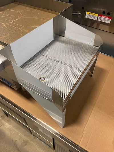 You are viewing a brand new french fry dump station. This Thorinox model has been assembled out of t...