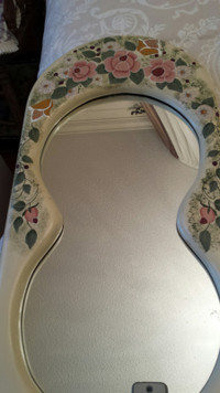 REFLECTIONS HAND CRAFTED/PAINTED BEAUTIFUL MIRROR