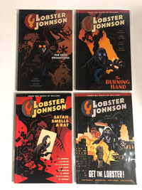 Lobster Johnson TPB comics. 