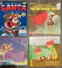 Books for toddlers and school age kids in English and French