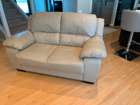 Genuine leather Love Seat and/or Armchair for sale