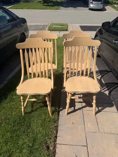 solid oak dining chairs, View more