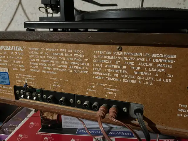 Vintage stereo complete in Stereo Systems & Home Theatre in Markham / York Region - Image 3