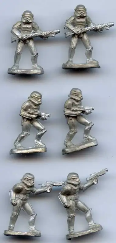 West End Games Star Wars Minis Two Packs #40403 Stormtroopers #1