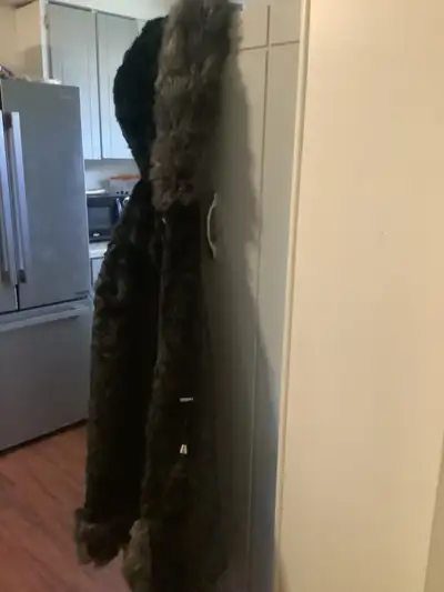 Winter Black Faux Fur Coat-BRAND NEW -$150, View more
