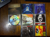 Rock Metal CDs(Compact Discs) Music( Small Collection)