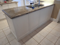 Kitchen with granite countertops.  Excellent quality.