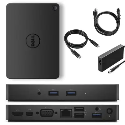Dell WD15 USB-C Docking Stations with Power Adapters, View more