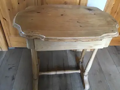 Primitive Pine Antique Table..,, View more