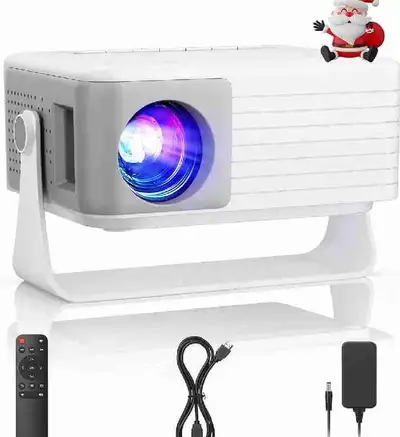 Mini Projector, 1080P Full HD Supported Portable Projector, AKIY, View more