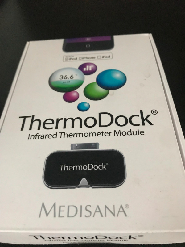 NEW Sealed Medisana ThermoDock Infrared Thermometer Module dans Appareils électroniques  à Ville de Toronto