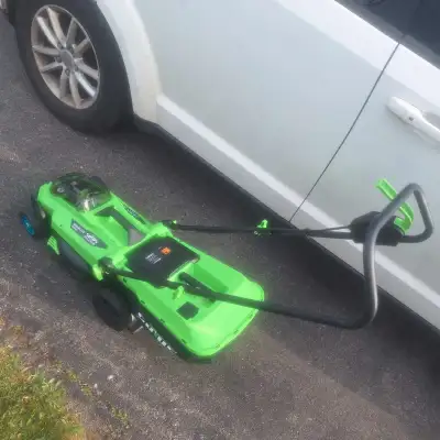 SOYUS Cordless Lawn Mower, View more