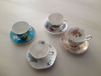 Royal Vale Bone China Made in England Tea Cup and Saucer