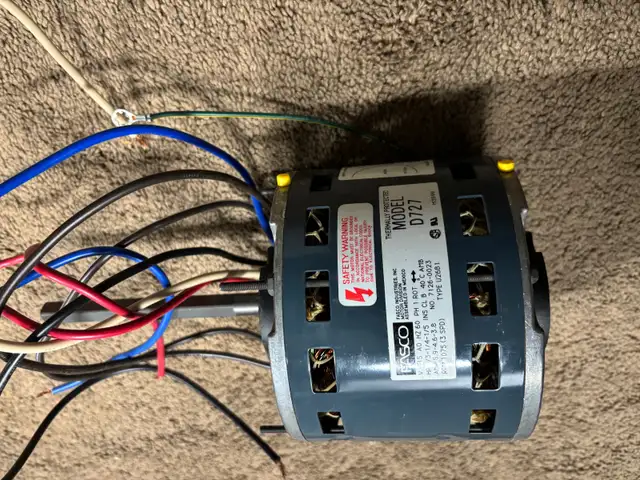 Fasco D727 Furnace Motor