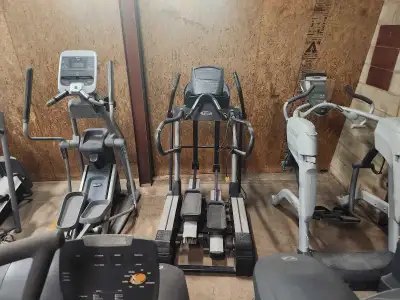 Lis of available equipment: Ellipticals IronMan Evolution $300 Schwinn 400P $300 Norditrack 990 pro...