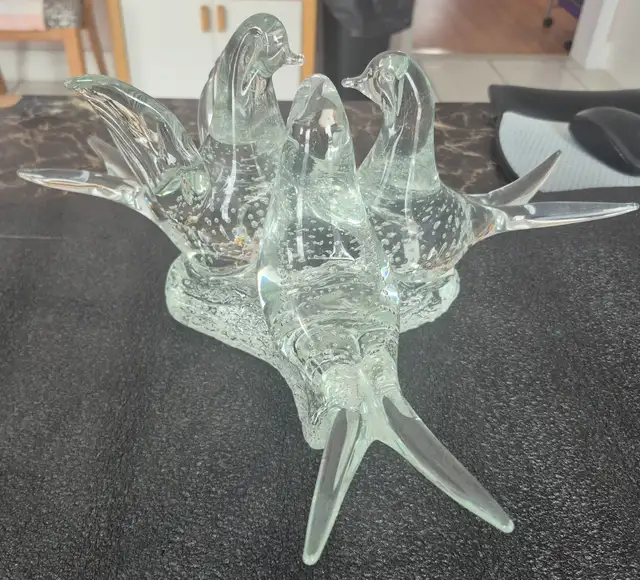 Murano Glass Doves - Mint Condition in Arts & Collectibles in Oshawa / Durham Region - Image 2
