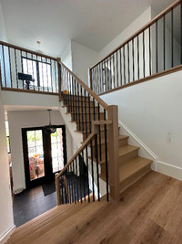 Step Up Stairs & Railing