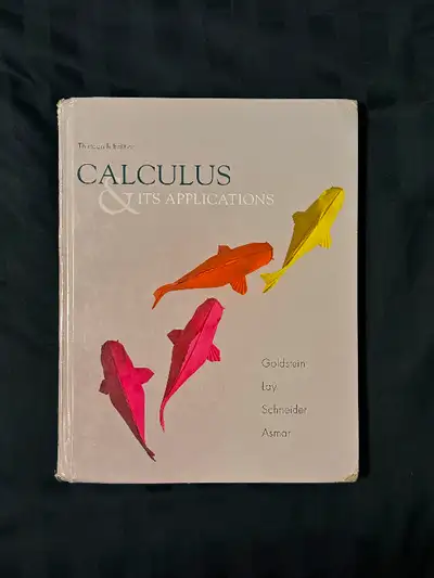 Selling my used text book, for Maths classes, can deliver within HRM, any questions are welcome.