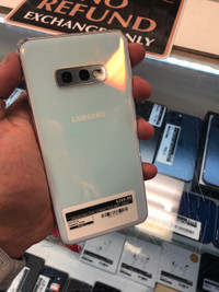 Samsung Galaxy S10e - Unlocked -w/WARRANTY - 128 GB - Prism Whi 