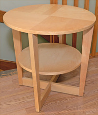 Table de salon Ikea VEJMON Side table, oak veneer, 60 cm