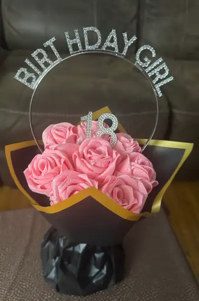 18th Birthday Gift Floral Bouquet, View more