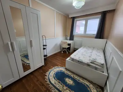Enjoy the comfort of a beautifully maintained, fully furnished home for the price of a room. Very cl...