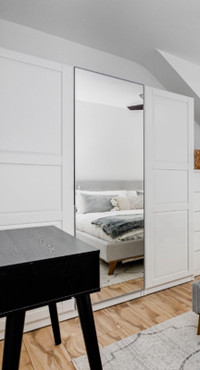 IKEA Pax Closets with full length mirror door 