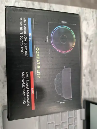 Vetroo Shadow M2 Eclipse CPU Cooler Brand new with thermal paste