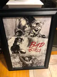 DC Bad Girls Art