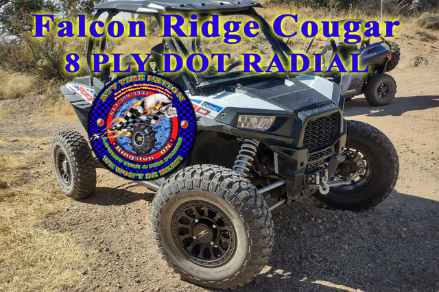 Cougar 32X10-15 8 ply DOT Radial $143ea ATV UTV Tires /INSTOCK!! in ATV Parts, Trailers & Accessories in Belleville - Image 2