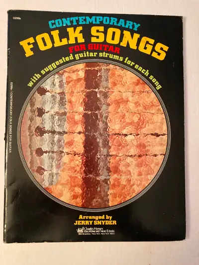 Contemporary Folk Songs for Guitar arranged by Jerry Snyder 64 p, View more