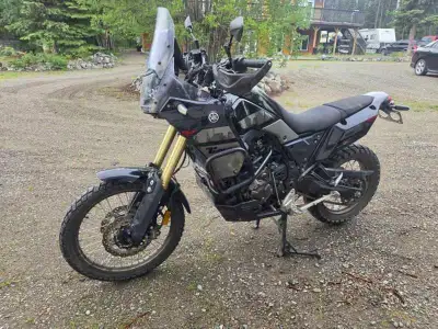 2024 yamaha tenure 700, with about 15000kms. Bike runs / rides great , but has a non-rebuildable tit...
