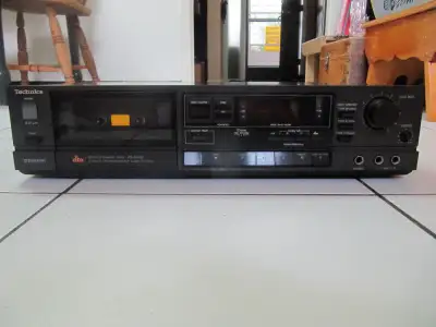 Classic Technics Model RS-B405 DolbyB-C/DBX Tape Deck Circ 1987, View more