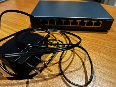 TP Link 8port gigabit desktop switch, View more