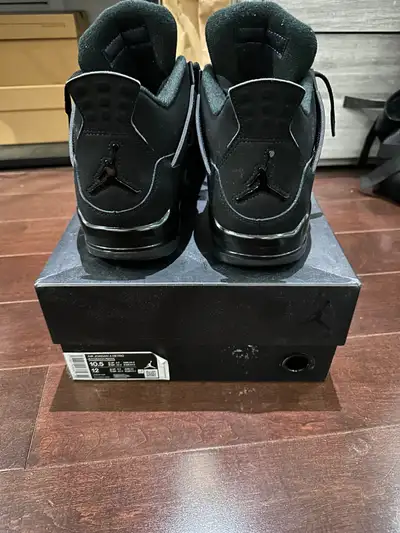Black cats jordan 4, View more