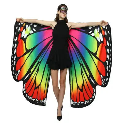 Women Butterfly Wings Cape Costume, View more
