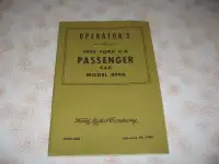 1948 FORD CAR OWNERS MANUAL V/G CONDITION