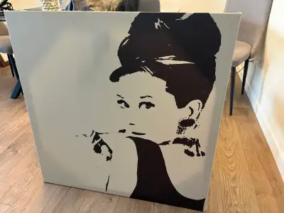 Audrey Hepburn Canvas Picture , View more