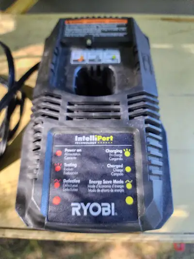 Ryobi One+ Intelli Port Smart Battery Charger #P118 Like New, View more