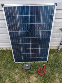 100W Noma Solar Panel and PWM Charge Controller