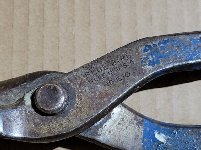 Blue Bird Aviation Tin Metal Cutting Snips in Hand Tools in Mississauga / Peel Region - Image 3
