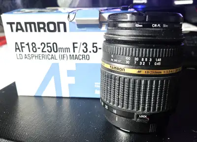 Tamron 18-250mm 3.5-6.3 for Sony A-mount, View more