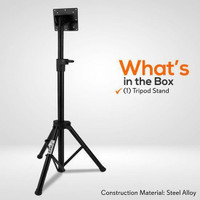 Pyle Premium LCD TV Tripod, Portable and Foldable TV Stand