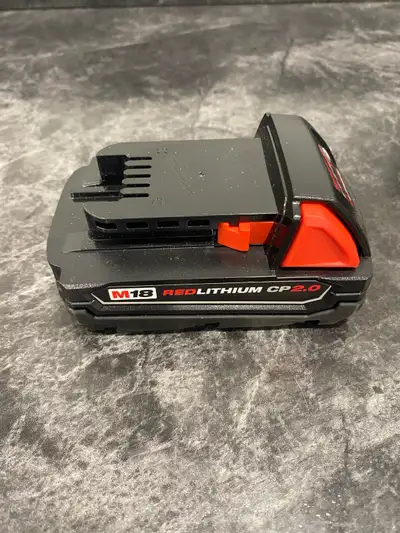 New Milwaukee M18 CP 2.0ah Battery Pack, View more