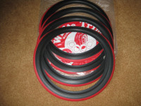 NOS, 'RED LINE' TIRE... 15 inch PORTA WALLS @ 5/8 inch