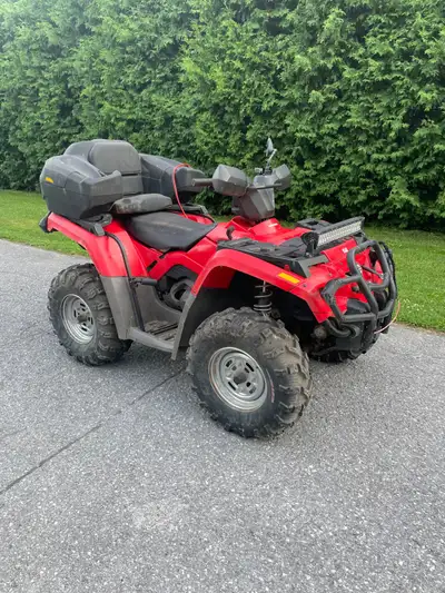 Runs and drives good . Electric start . good condition 2600$ Call or text 01613…291…6857