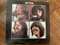  Wow!!  The Beatles Let It Be record album !