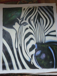 3 awesome zebra canvas prints
