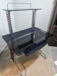 Glass top Desk