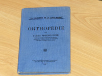 ORTHOPÉDIE   vintage DOCTEUR  EDMOND  DUBÉ 1932